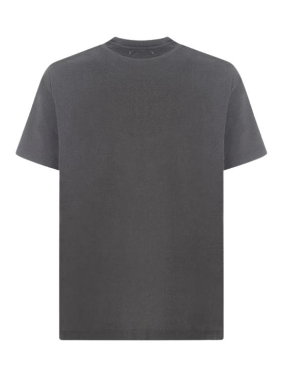 26FW 골든구스 골든 로고 프린트 반팔 티셔츠 GMP01220 P00067160318 GREY - GOLDEN GOOSE