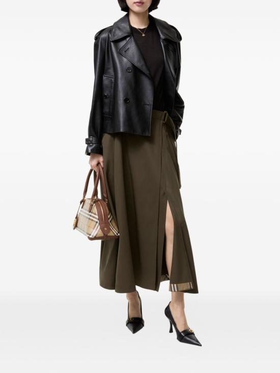 26FW 버버리 미디 스커트 8128844 A3041 BROWN - BURBERRY
