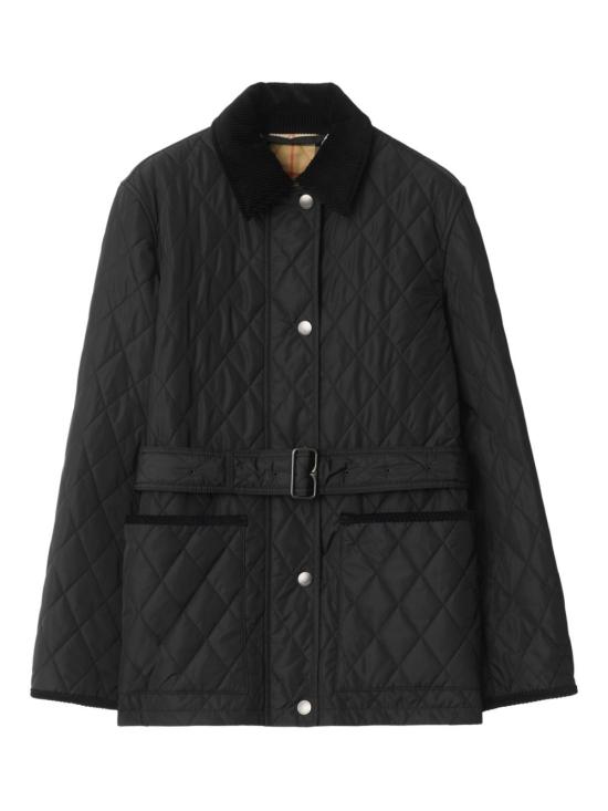 26FW 버버리 칠턴 퀼팅 자켓 8110378 A1189 BLACK