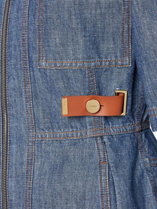 26FW 펜디 데님 원피스 FLD576 AW8HF0QB0 NAVY - FENDI
