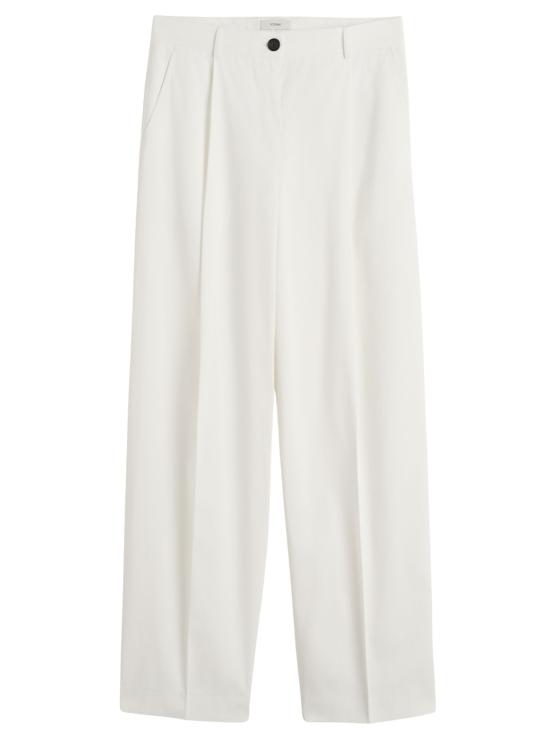 26FW 토템 스트레이트 팬츠 263WRB0417FB0490 047 WHITE