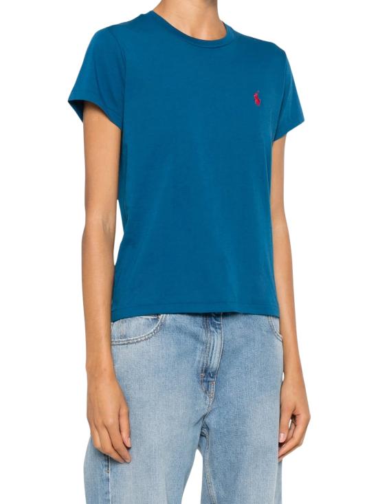 26FW 랄프 로렌 코튼 저지 크루넥 숏 슬리브 티셔츠 211B14605 024 NAVY - RALPH LAUREN