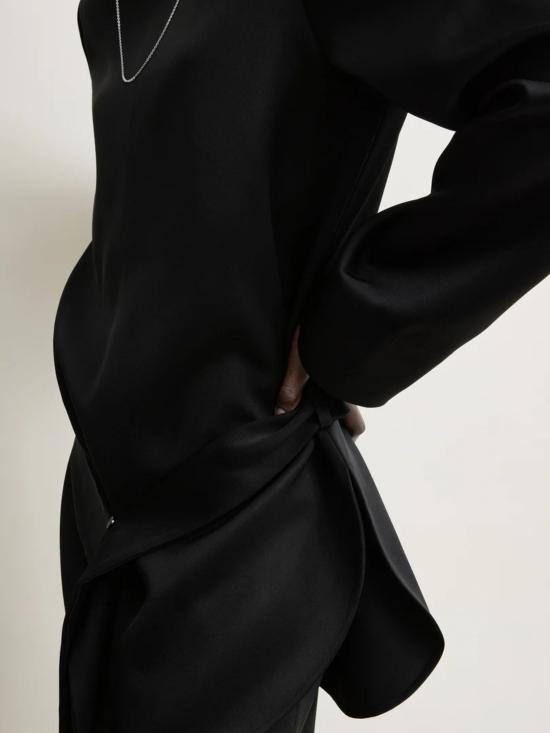 26FW 토템 긴팔 티셔츠 263WRT0763FB0671 001 BLACK - TOTEME