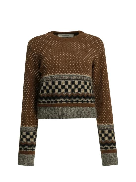 26FW 골든구스 스웨터 GWP01165 P00267555718 BROWN