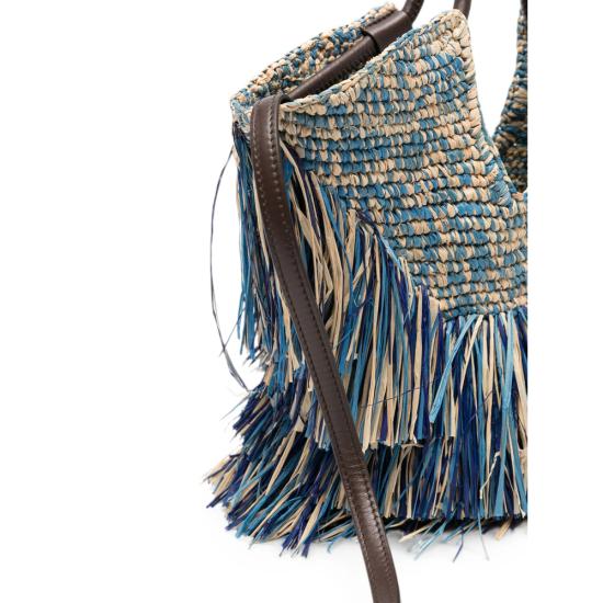 26SS 짐머만 토트백 4470XS26A2 DEBLU BLUE NEUTRALS - ZIMMERMANN