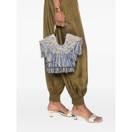 26SS 짐머만 토트백 4470XS26A2 DEBLU BLUE NEUTRALS - ZIMMERMANN