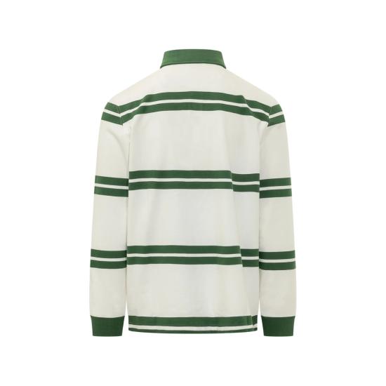 26FW 드롤드무슈 폴로 티셔츠 L PL164 CO161 WAGRE NEUTRALS GREEN - DROLE DE MONSIEUR