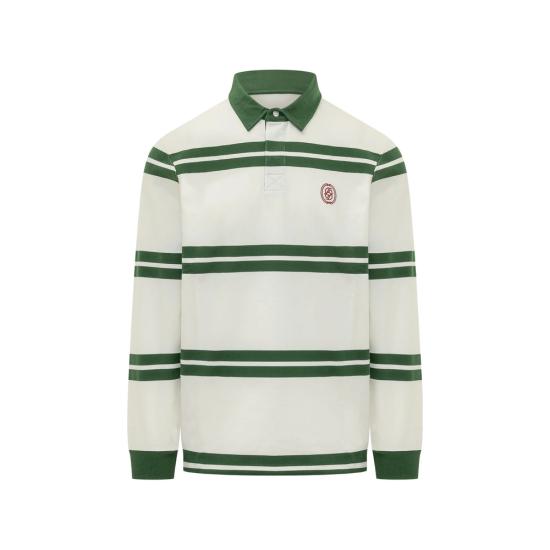 26FW 드롤드무슈 폴로 티셔츠 L PL164 CO161 WAGRE NEUTRALS GREEN