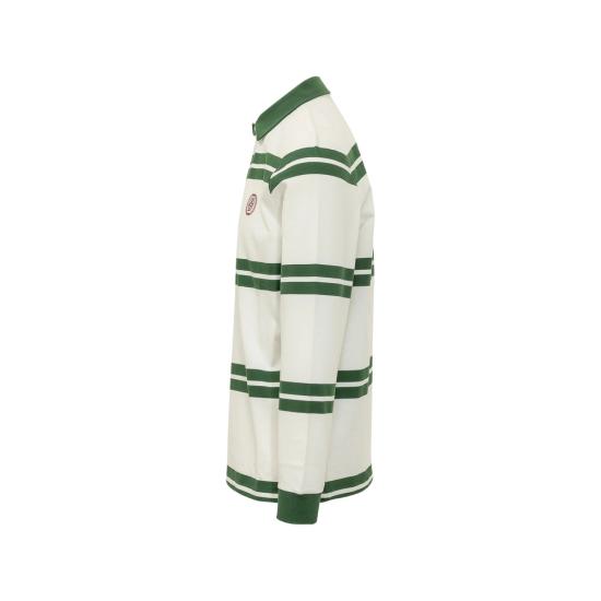 26FW 드롤드무슈 폴로 티셔츠 L PL164 CO161 WAGRE NEUTRALS GREEN - DROLE DE MONSIEUR