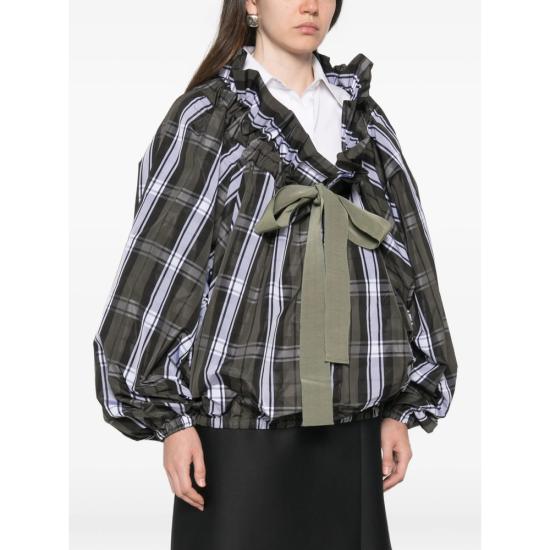 26FW 파투 블라우스 TO0170267 5109 GREEN - PATOU