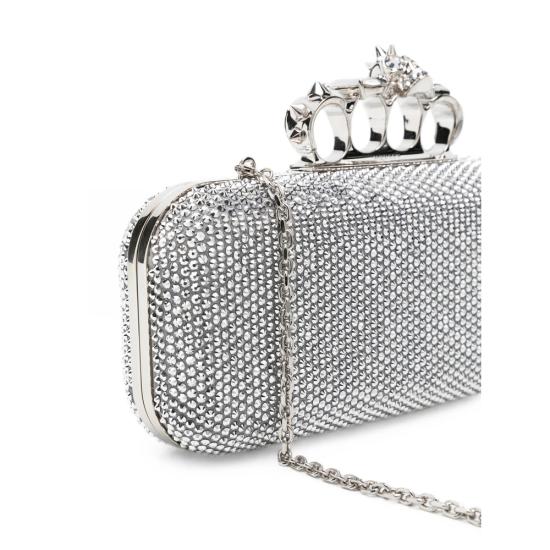 26FW 알렉산더 맥퀸 클러치/파우치 874615 1LY13 8490 SILVER - ALEXANDER MCQUEEN