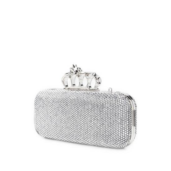 26FW 알렉산더 맥퀸 클러치/파우치 874615 1LY13 8490 SILVER - ALEXANDER MCQUEEN