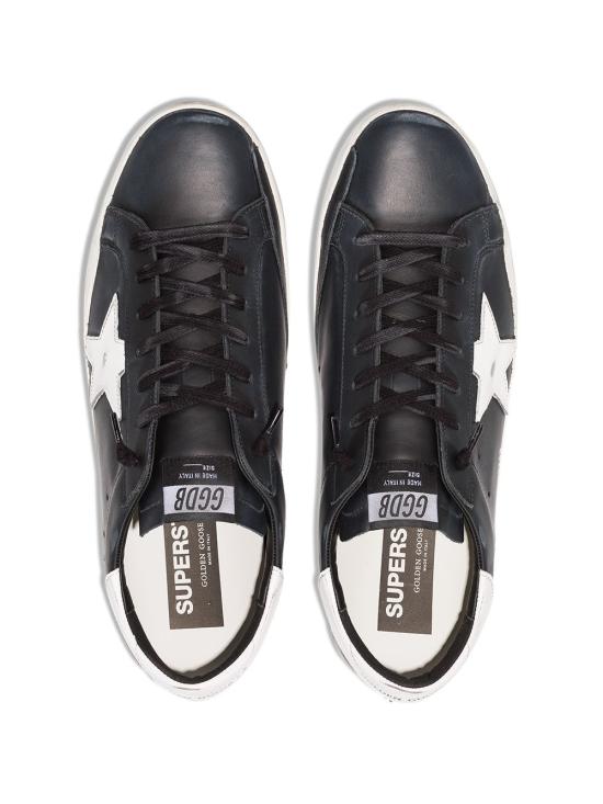 26FW 골든구스 슈퍼스타 디스트레스드 GMF00101 F00032180203 BLACK - GOLDEN GOOSE