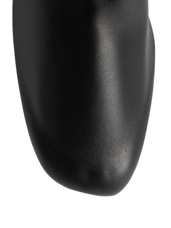 26FW 토템 부츠 263WAS0354LE0231 001 BLACK - TOTEME