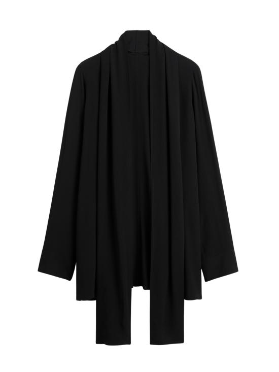 26FW 토템 가디건 263WRT0760FB0670 001 BLACK