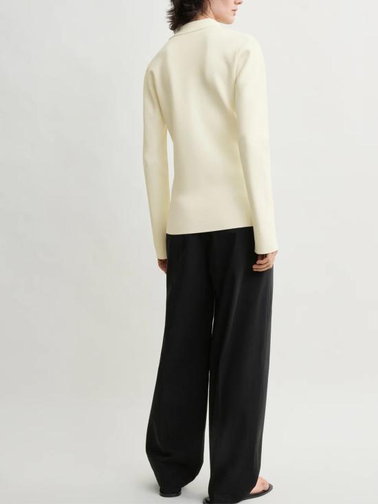 26FW 토템 스웨터 263WRT0870YA0187 047 WHITE - TOTEME