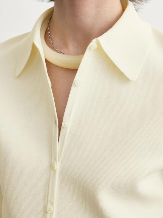 26FW 토템 스웨터 263WRT0870YA0187 047 WHITE - TOTEME