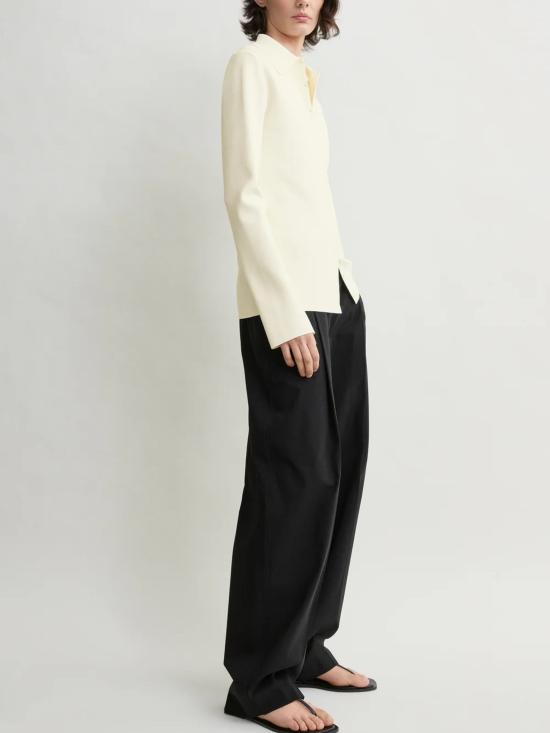 26FW 토템 스웨터 263WRT0870YA0187 047 WHITE - TOTEME