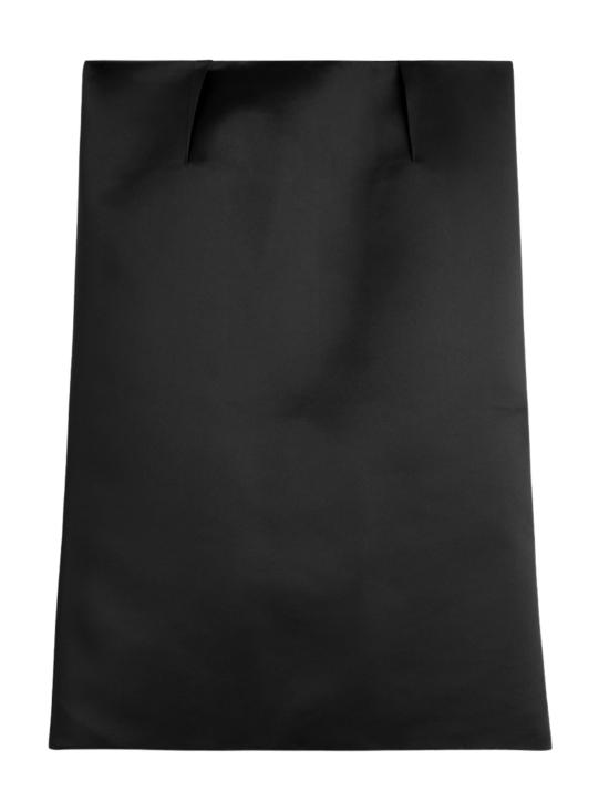 26FW 토템 미디 스커트 263WRB0424FB0673 001 BLACK
