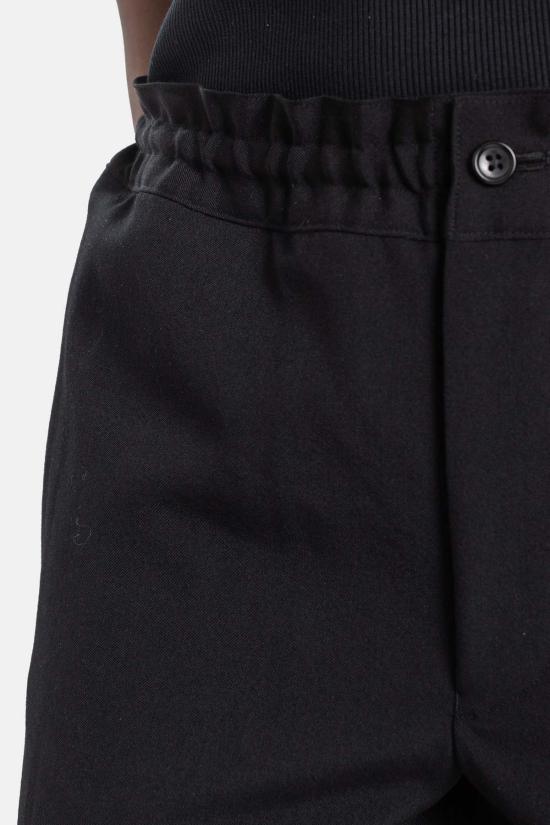  꼼데가르송 스트레이트 팬츠 개더 웨이스트 - COMME DES GARCONS
