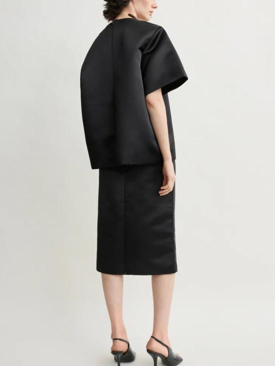 26FW 토템 반팔 티셔츠 263WRT0761FB0673 001 BLACK - TOTEME