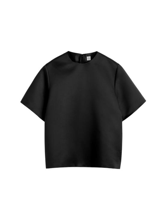 26FW 토템 반팔 티셔츠 263WRT0761FB0673 001 BLACK