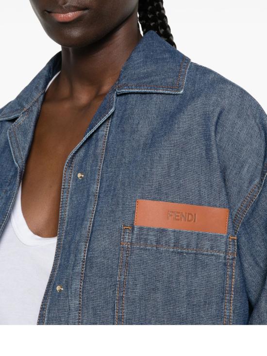 26FW 펜디 자켓 FLF861 AW8HF0QB0 NAVY - FENDI