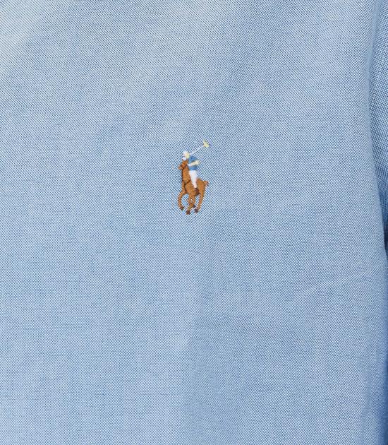 26FW 폴로 랄프로렌 컬러 포니 자수 커스텀 핏 버튼 다운 셔츠 710792041002 BLUE - POLO RALPH LAUREN
