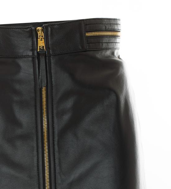 26FW 엘리자베타프랜치 미디 스커트 GP01Z66E2 110 Black - ELISABETTA FRANCHI