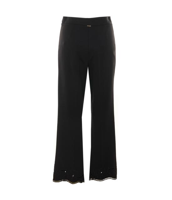 26FW 트윈셋 스트레이트 팬츠 262TP2673 00006 Black - TWINSET