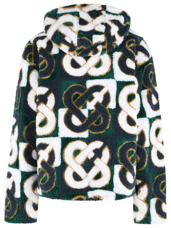 26FW 카사블랑카 자켓 M PF26 JK 498 01FLEECE CASABLANCA MONOGRAM Multicolor - CASABLANCA