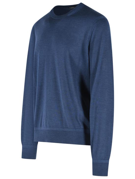26FW 톰포드 스웨터 KCL082 YMK073UBU Blue - TOMFORD