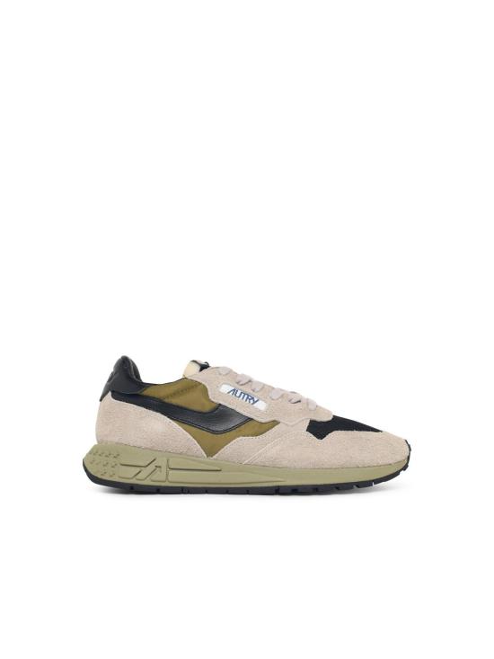 26FW 오트리 릴윈드 로우 나일론 스웨이드 스니커즈 WWLMBY05 Beige