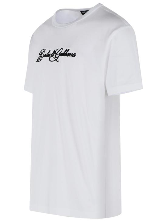 26FW 돌체앤가바나 폴로 티셔츠 G8PT1Z G7P9KW0800 White - DOLCE & GABBANA