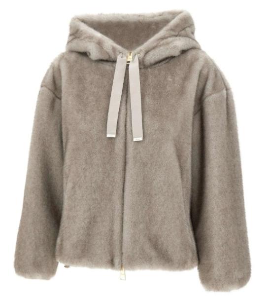 26FW 에르노 멜란지 얼터너티브 밍크 퍼 보머 자켓 GI000318D 127399410 Light gray