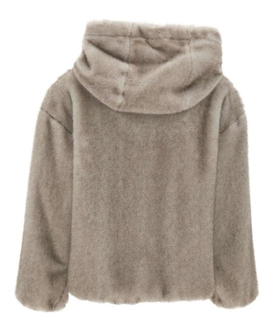 26FW 에르노 멜란지 얼터너티브 밍크 퍼 보머 자켓 GI000318D 127399410 Light gray - HERNO