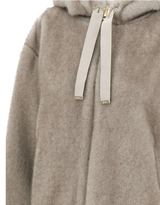 26FW 에르노 멜란지 얼터너티브 밍크 퍼 보머 자켓 GI000318D 127399410 Light gray - HERNO