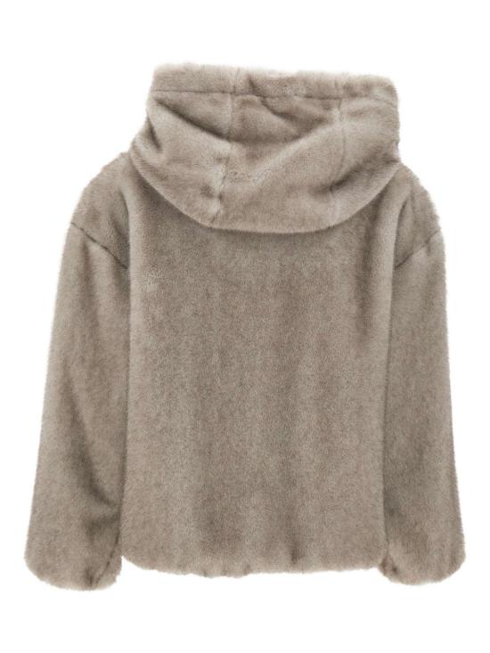 26FW 에르노 멜란지 얼터너티브 밍크 퍼 보머 자켓 GI000318D 127399410 Light gray - HERNO