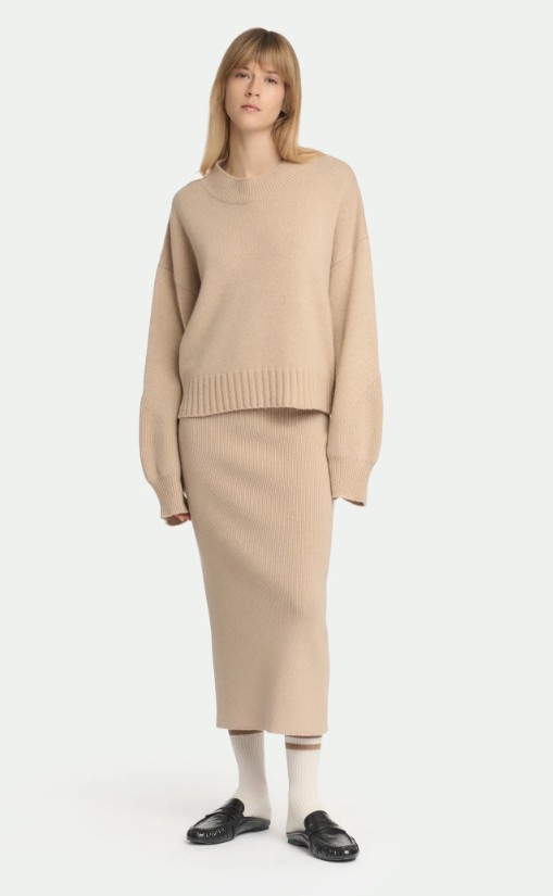 26FW 말로 스웨터 DXA404 Y1B27E3638 LIGHT SAND - MALO