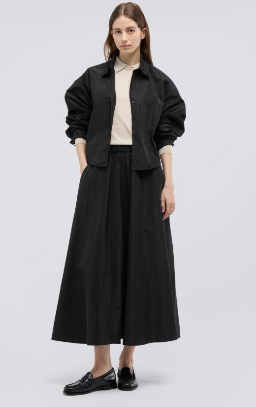 26FW 아스페시 미디 스커트 5N23 P00801099 Blu nero - ASPESI