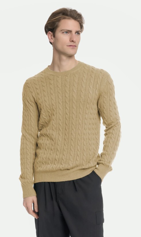 26FW 말로 스웨터 UXA400 F1B02E3657 HONEY BEIGE - MALO