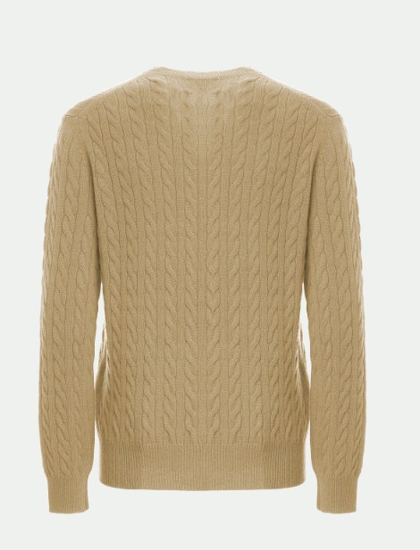 26FW 말로 스웨터 UXA400 F1B02E3657 HONEY BEIGE - MALO