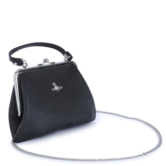 26FW 비비안웨스트우드 그래니 프레임 퍼스 4B010007W S0021N401 BLACK - VIVIENNE WESTWOOD