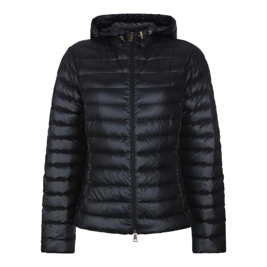 26FW 몽클레어 이겔후드 쇼트 다운 재킷 L20931A00092 597YG999 BLACK