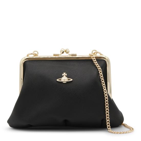 26FW 비비안웨스트우드 그래니 프레임 퍼스 4B010007W L001NN402 BLACK