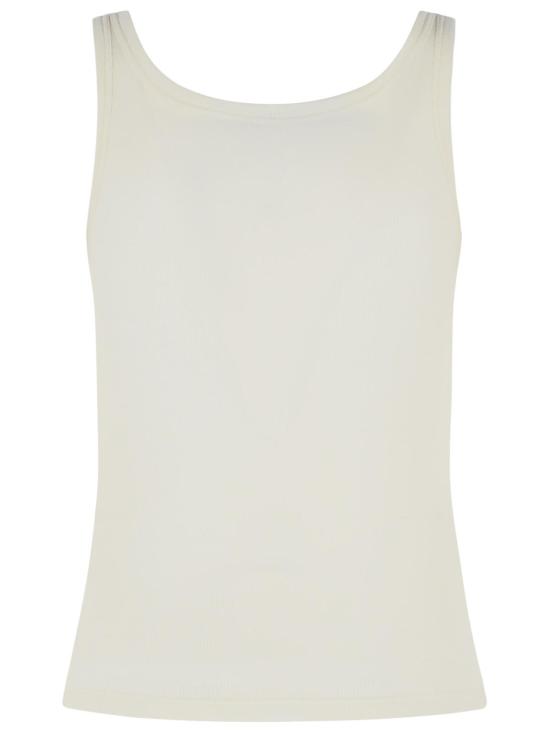 26FW 베르사체 민소매 티셔츠 1025975 1A186941W150 Cream - VERSACE
