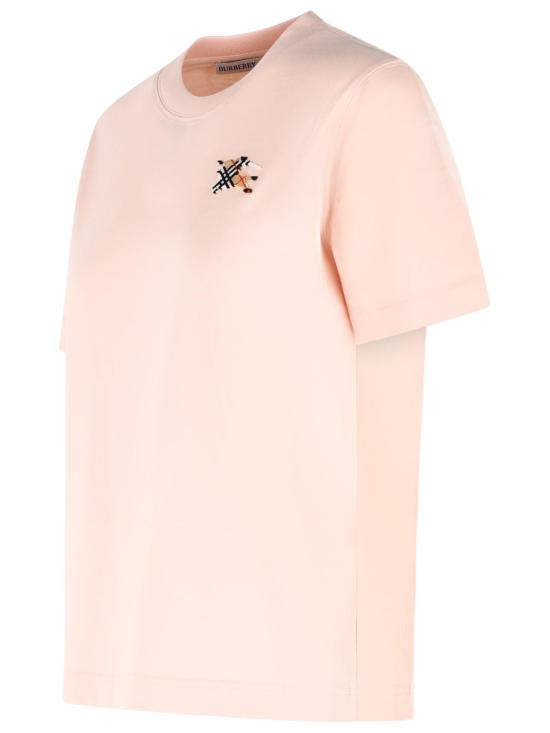 26FW 버버리 반팔 티셔츠 8127957C5331 Pink - BURBERRY