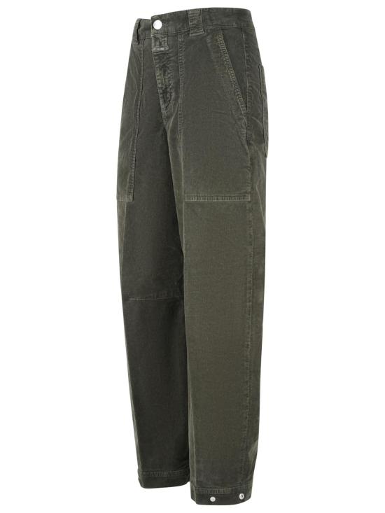 26FW 클로즈드 스트레이트 팬츠 C21734 38Z 30667 Green - CLOSED