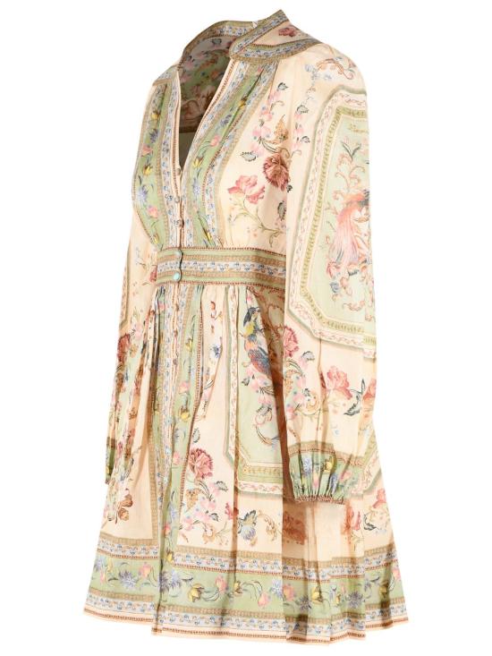 26FW 짐머만 숏 원피스 0932DSS264SAGE TAPESTRY FLORAL Multicolor - ZIMMERMANN