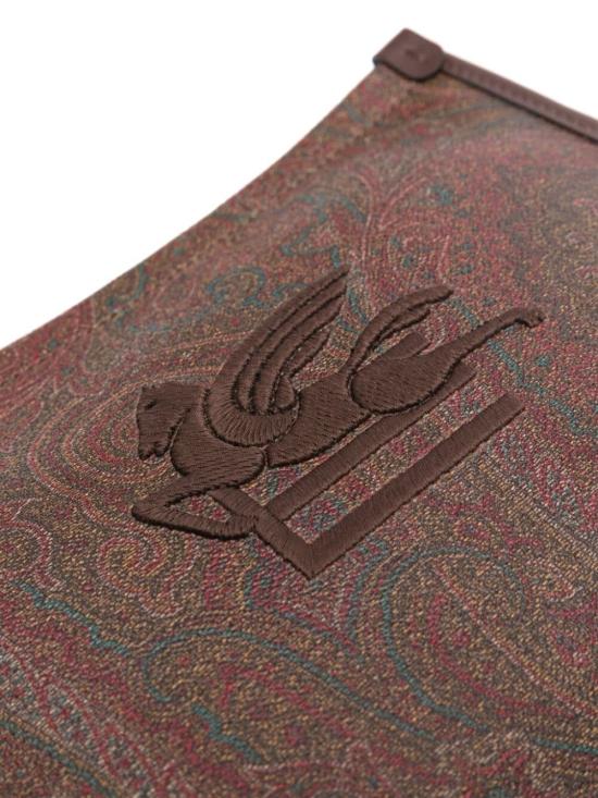 26FW 에트로 클러치/파우치 WP2C0007 AA027M0019 Brown - ETRO